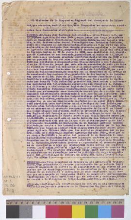Certificado de indemnización