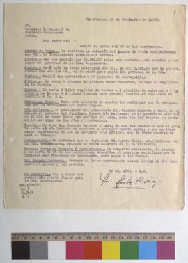 Envìo de pintura, libro y medicinas