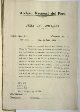 Amparo de nobleza e hidalguía