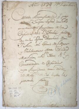 Cuentas de cargo y data