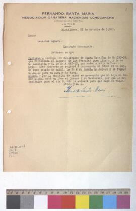Envío de duplicados de facturas y regreso de operario