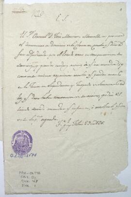 Documento de la Chacra Concha y Brile