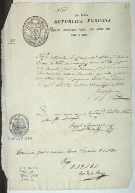 Solicitud de licencia de salida para barco