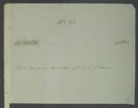 Remisión de cajones de minerales