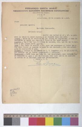 Revisión de letras, revisión de planillas de ganados, envío de duplicado de factura y despacho de lana