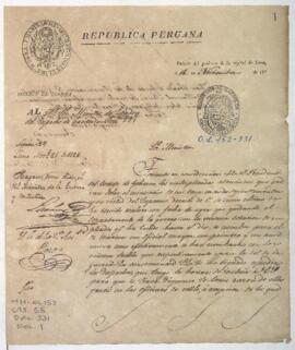 Nombramientos de oficiales y amanuenses