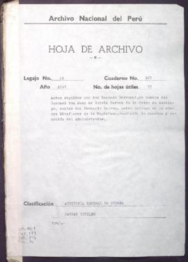 Entrega de chacra