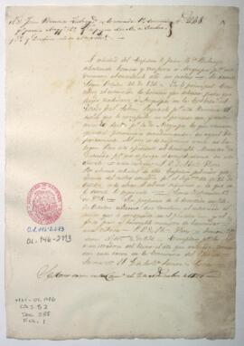 Solicitud de licencia y trasporte a Arequipa