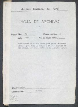 Funcionamiento de establecimientos