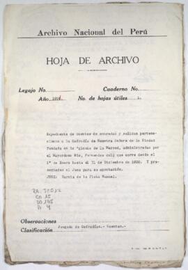 Aprobación de cuentas