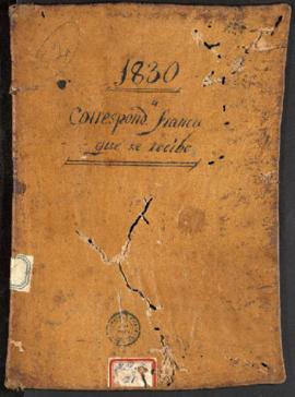 Libro de cargo de correspondencias