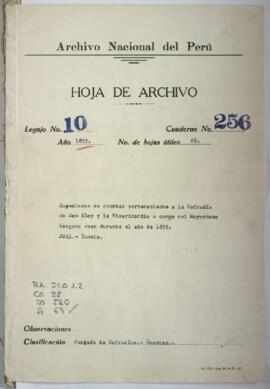 Aprobación de cuentas