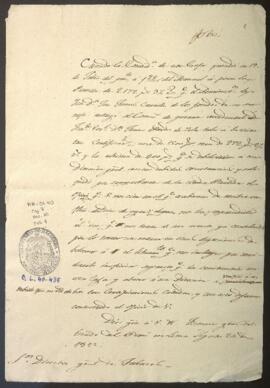 Devolución de libramiento