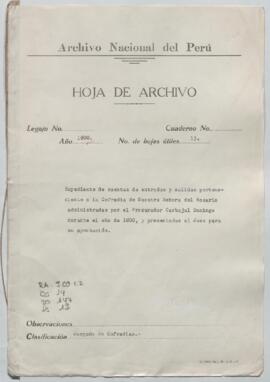 Cuentas de cargo y data