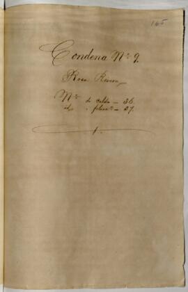 Testimonio de condena