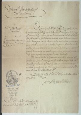 Devolución de cantidad de pesos