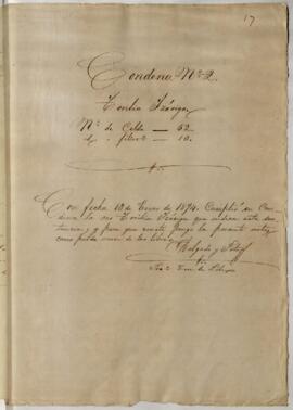 Testimonio de condena