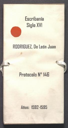 Protocolo notarial de Juan Rodríguez de León