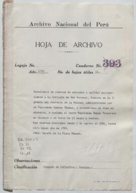 Aprobación de cuentas