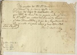 Restitución de cantidad de pesos