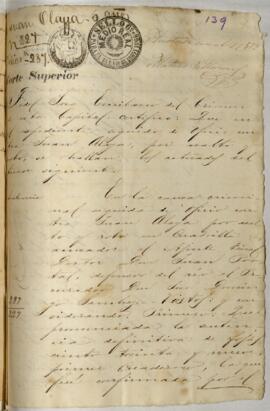 Testimonio de condena