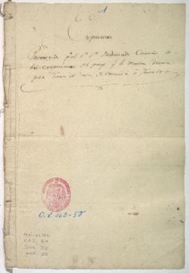 Exoneración de pago por bulas de cruzada