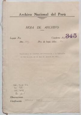 Comprobantes de cuenta