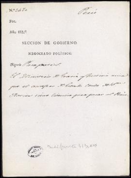 Concesión de pasaporte