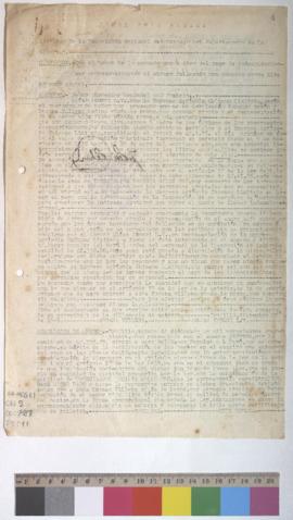 Certificado de indemnización