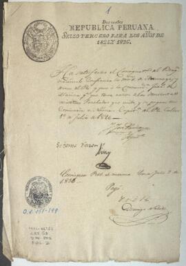 Solicitud de licencia de salida para barco