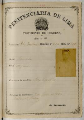 Testimonios de condena