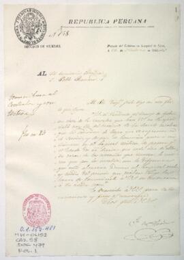 Pago de estancia de tropa en hospital