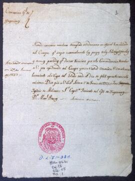 Nombramiento de oficial habilitado