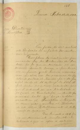 Testimonio de condena