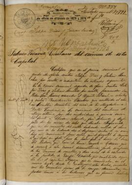 Testimonios de condena