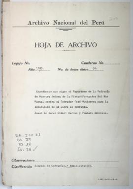 Entrega de libro de cobranzas
