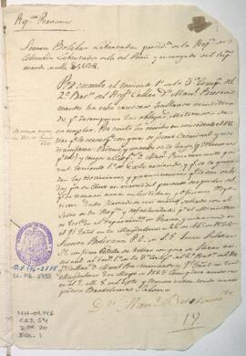 Aprobación de retiro