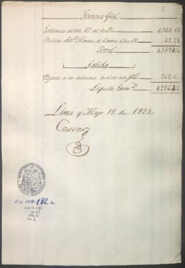 Razón diaria de ingresos y egresos