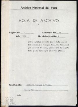 Cantidad de pesos