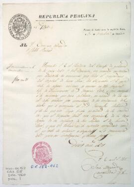 Designación de encargado de hospitales