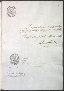 Remisión de decreto