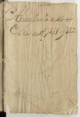Protocolo notarial de Orencio de Ascarrunz