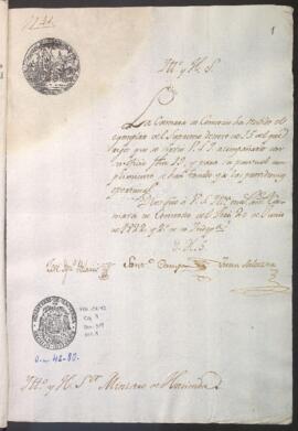 Recepción de supremo decreto