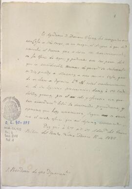 Entrega de azogue