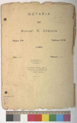 Declaración y cancelación de hipotecas
