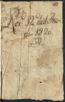 Protocolo notarial de Ignacio Ayllón Salazar