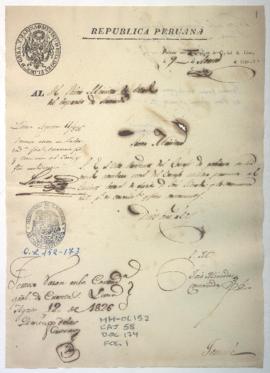 Nombramiento de terniente coronel