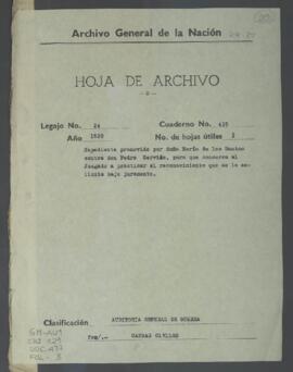 Comparecencia ante el Juzgado