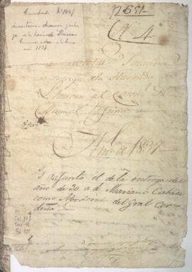 Entrega de hacienda