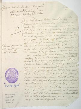 Nombramiento de Cirujano